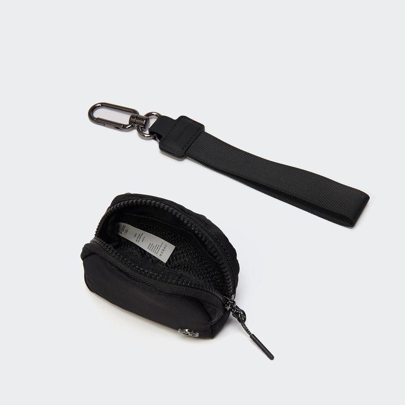 Pander Wrist Strap & Mini Wallet Combo – Stylish, Compact, and Versatile Accessory Set - Black - Image 2